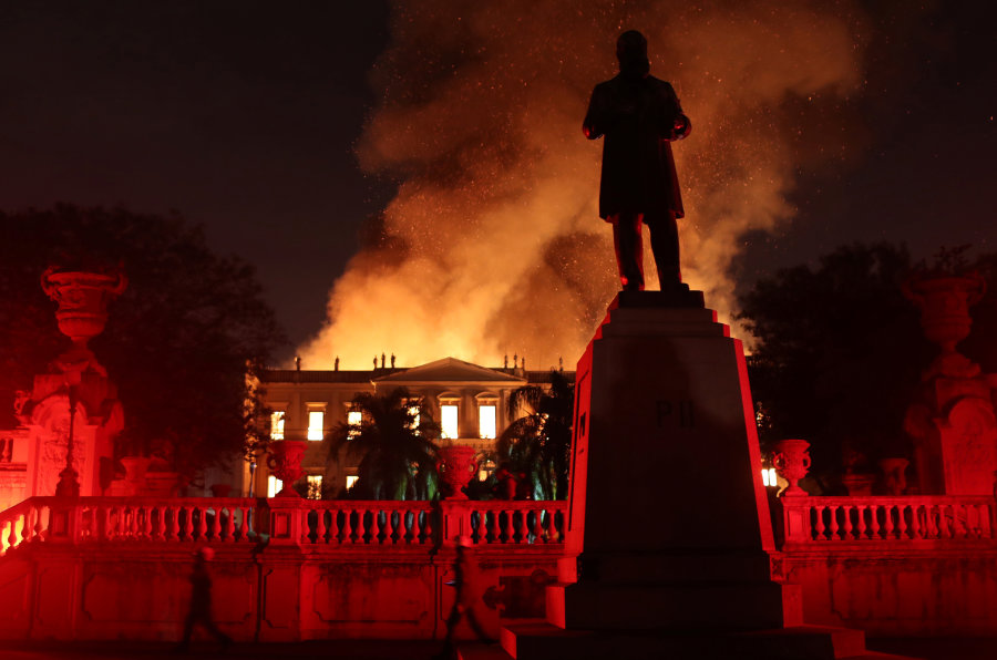 Incêndio no Museu Nacional