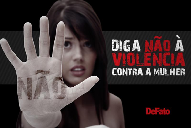 Diga Não à violência contra as mulheres