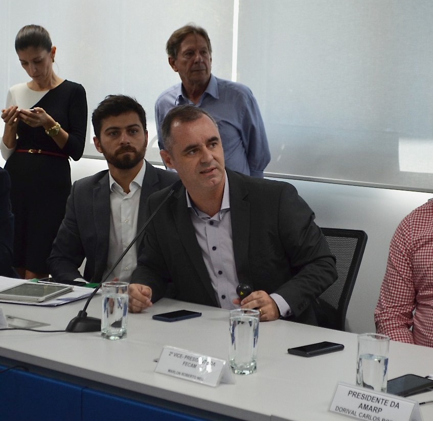 Presidente do Badesc, Eduardo Machado