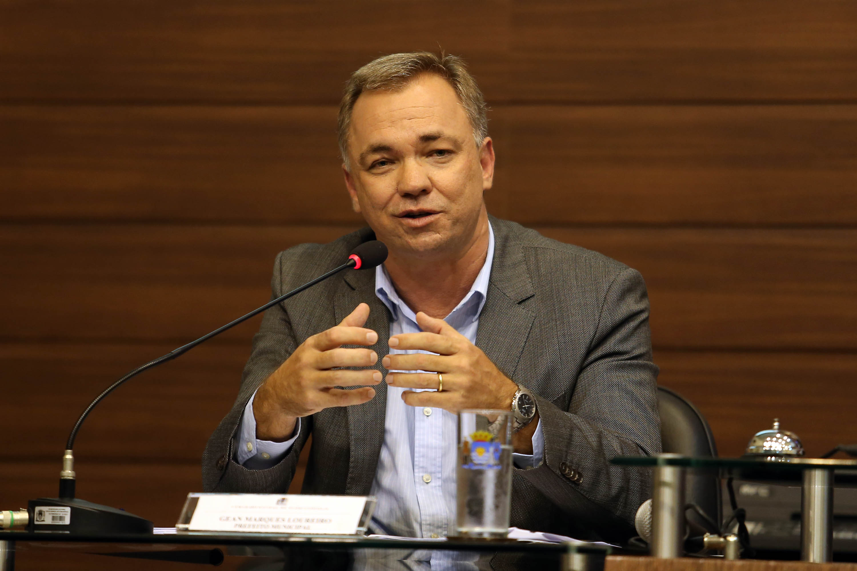 Prefeito Gean Loureiro foi detido pela Polícia Federal na manhã desta terça-feira – Arquivo/Cristiano Andujar/Divulgação/ND