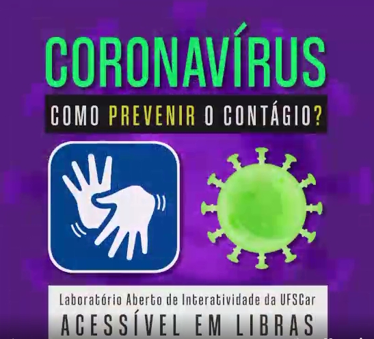 Ação faz circular informações de qualidade sobre a doença para diferentes públicos. Material aborda temas como a importância do distanciamento social (imagem: divulgação)