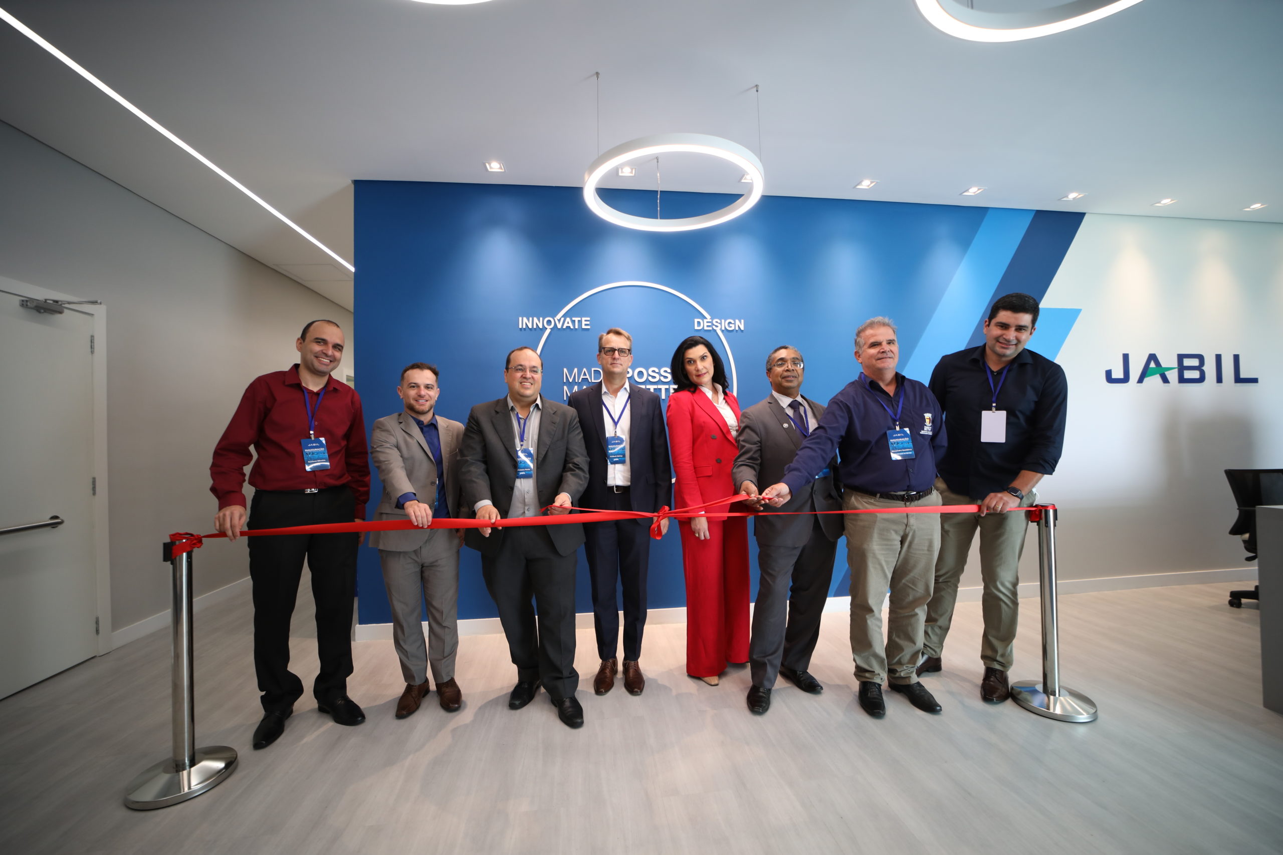 Da esquerda para direita: Gustavo Oliveira, Claudio Luis Dos Santos, Christiano Porto, Frederic McCoy, Miriam Barbosa, Hamilton, Alexandre Bambirra, André Basilio