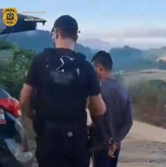 Operação contra o tráfico na Serra termina com seis presos e adolescente apreendido. Foto Divulgação PCSC Ituporanga