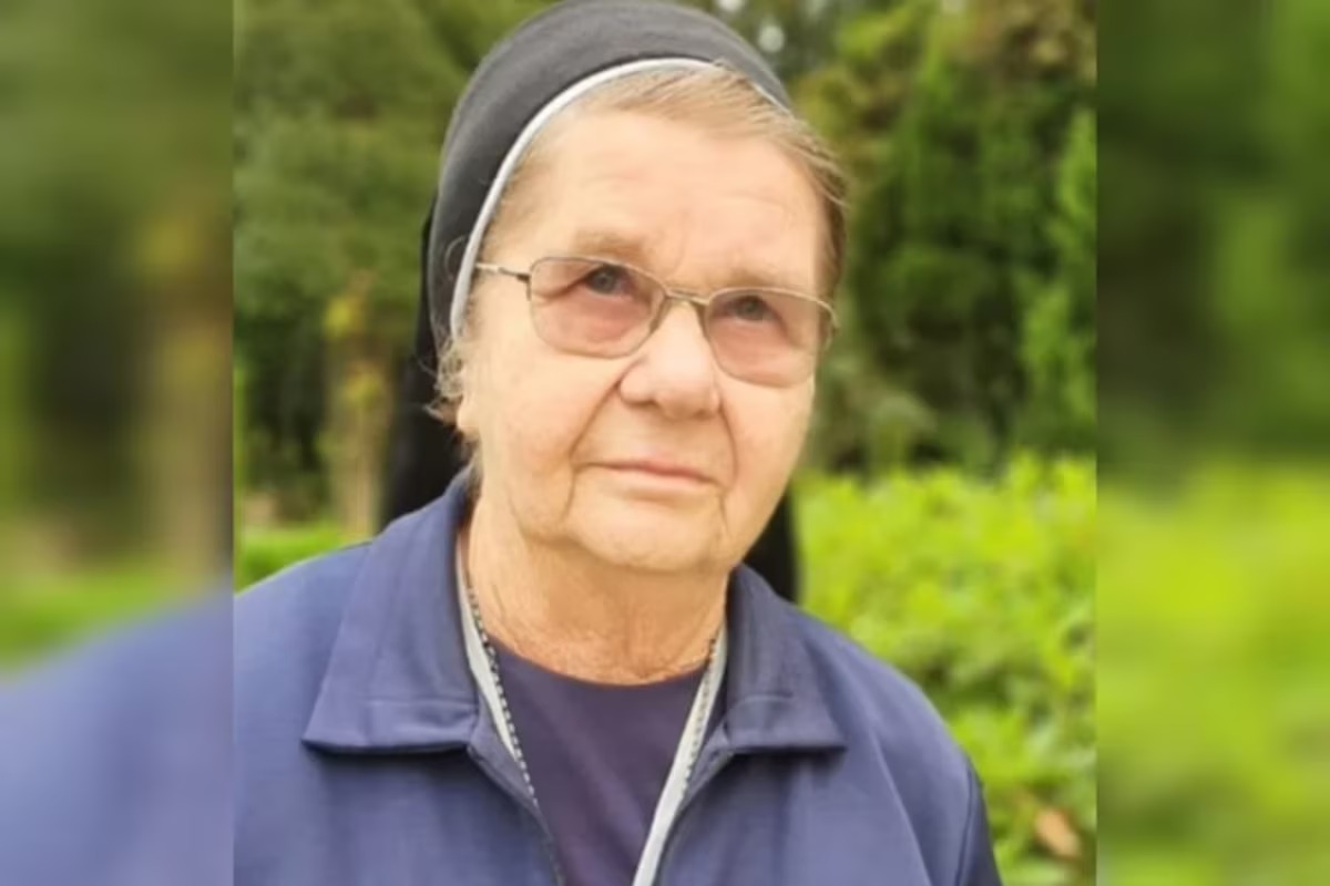 Freira de 82 anos, Nadia Gavanski, foi morta em convento no Paraná Foto: Reprodução/Rede Social