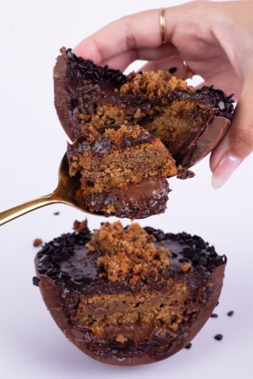 Ovo de colher de Cookies