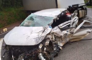 Grave acidente na BR-282 deixa um morto e quatro feridos em Joaçaba