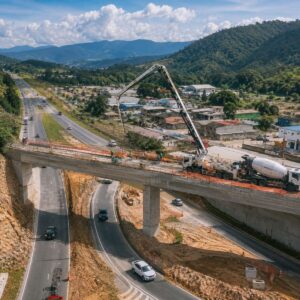 Viaduto da BR-282 em Rancho Queimado chega a 80% das obras, mas rodovia ainda carece de investimentos maiores
